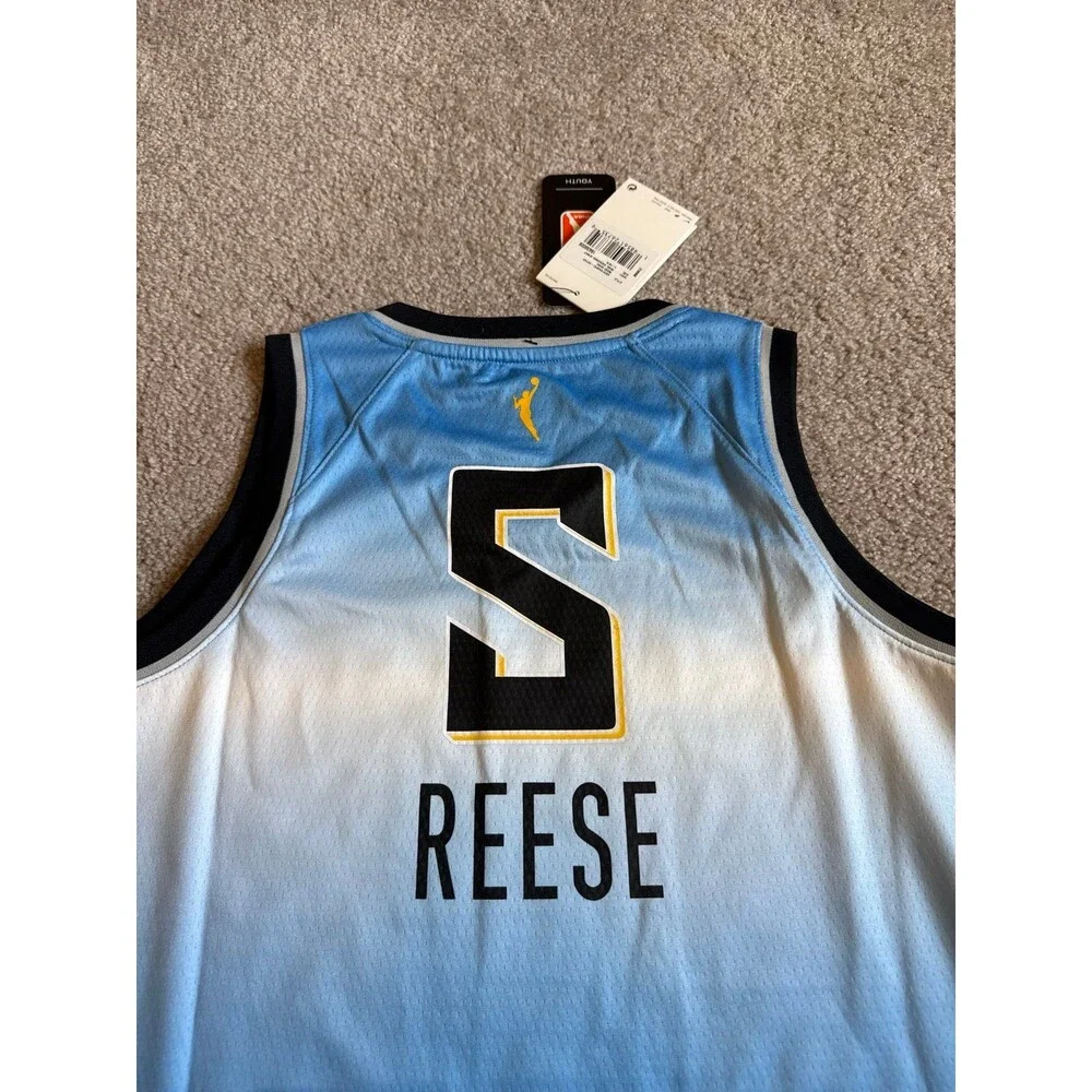 Angel Reese Chicago Sky NWT Nike Youth WNBA Jersey Size Large
